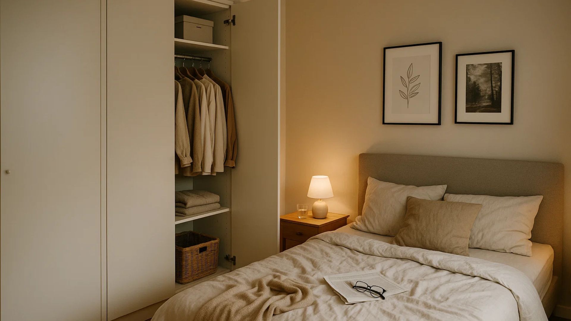 Struggling with Bedroom space? Fitted wardrobes are here!